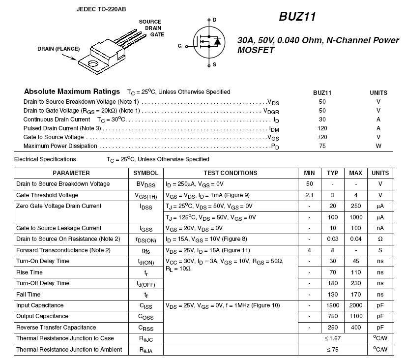 Транзистор buz90 на схеме